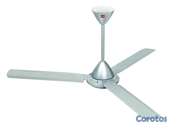 aires acondicionados y abanicos - ABANICO KDK TECHO 56" GRIS CON GLOBO 2