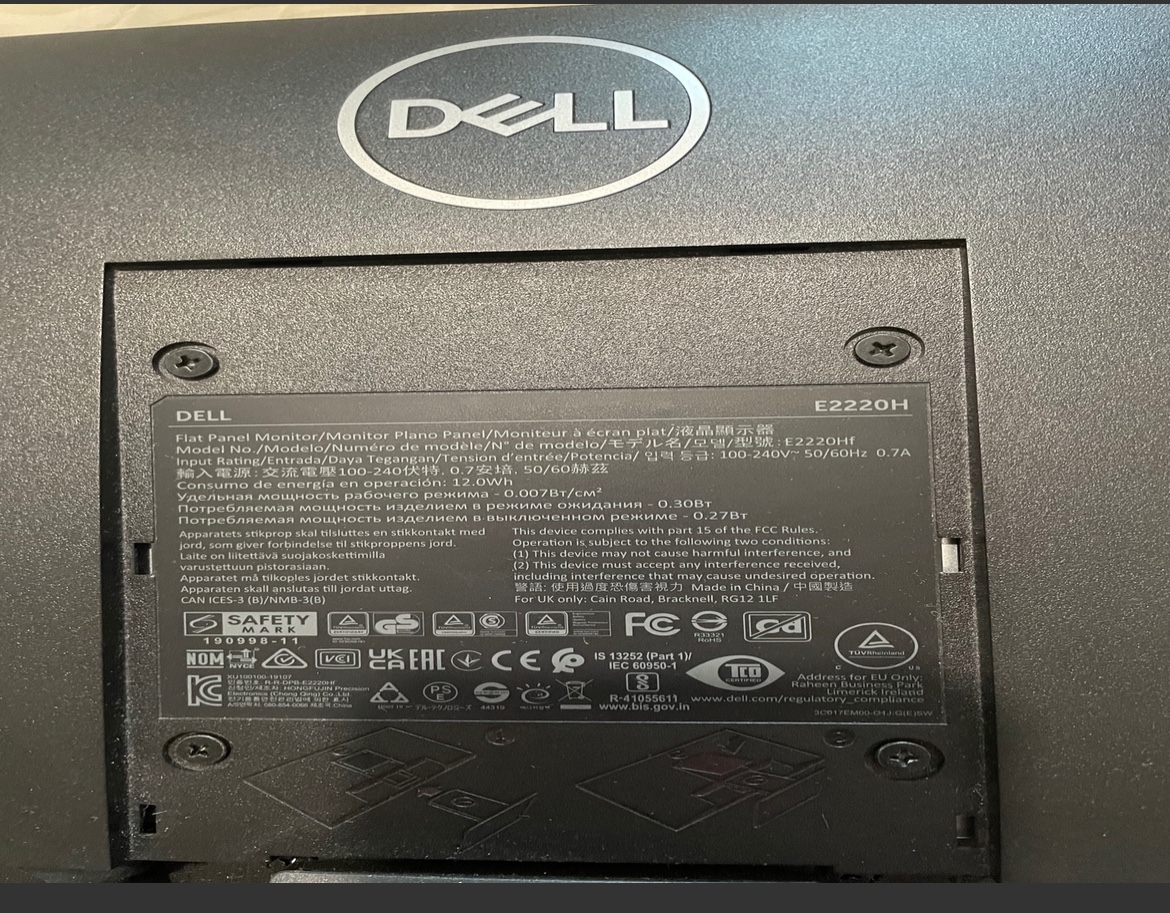 computadoras y laptops - Monitor Dell 23 “  0