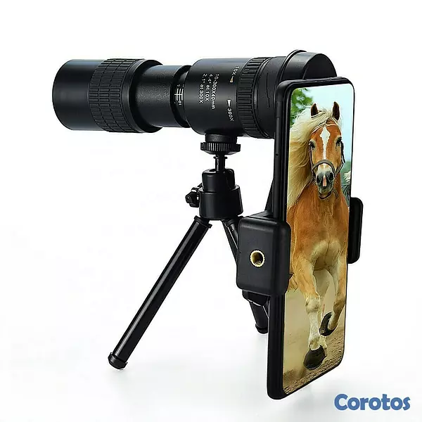 equipos profesionales - Telescopio Monocular 4con Soporte para Telefono Inteligente rapido 2