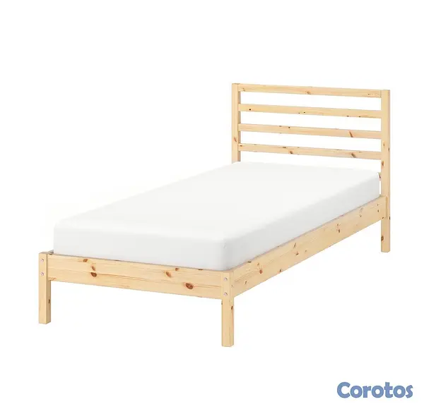 muebles y colchones - 2 Camas Twin con base de tablillas ($15,000 x las dos) 2