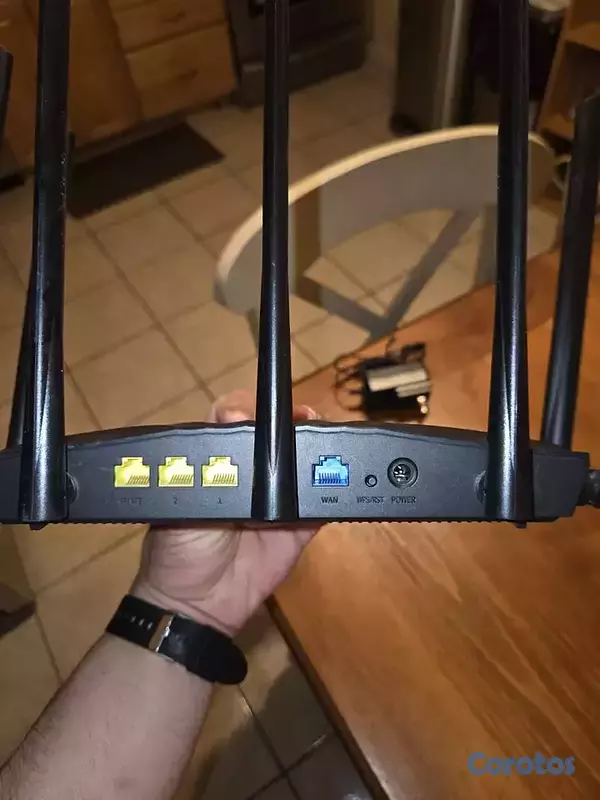 otros electronicos - Router Tenda AC23 AC2100 Doble Banda 7 Antenas - Como Nuevo 3
