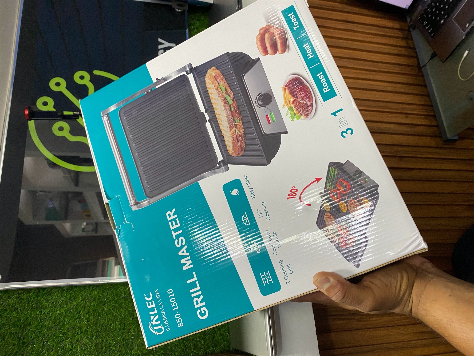 electrodomesticos - tostadora tipo plancha 