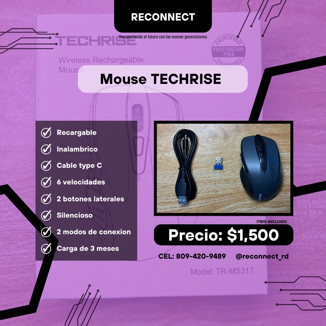 computadoras y laptops - Mouse TECHRISE