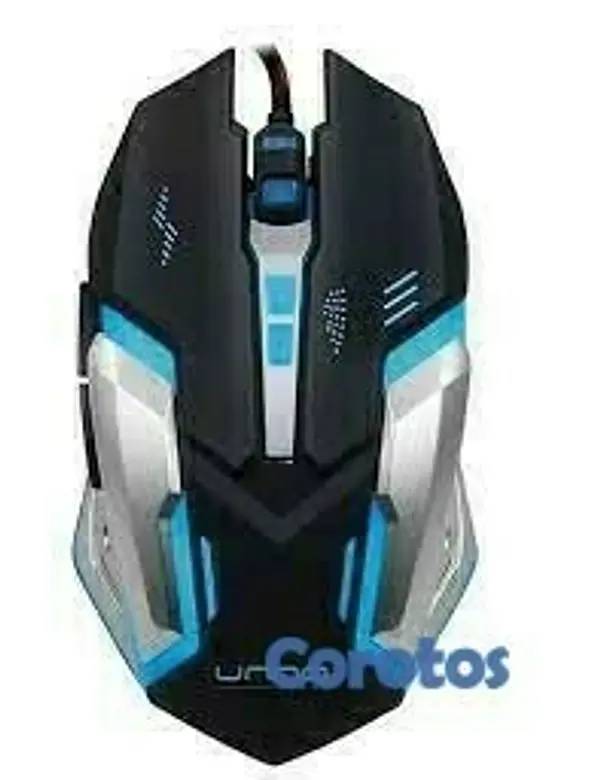 computadoras y laptops - MOUSE ÓPTICO PARA JUGADORES, MOUSE GAMING BRAVE
UNNO  MS6610BK 3