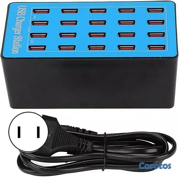accesorios para electronica - ESTACION DE CARGA USB A5+ 7