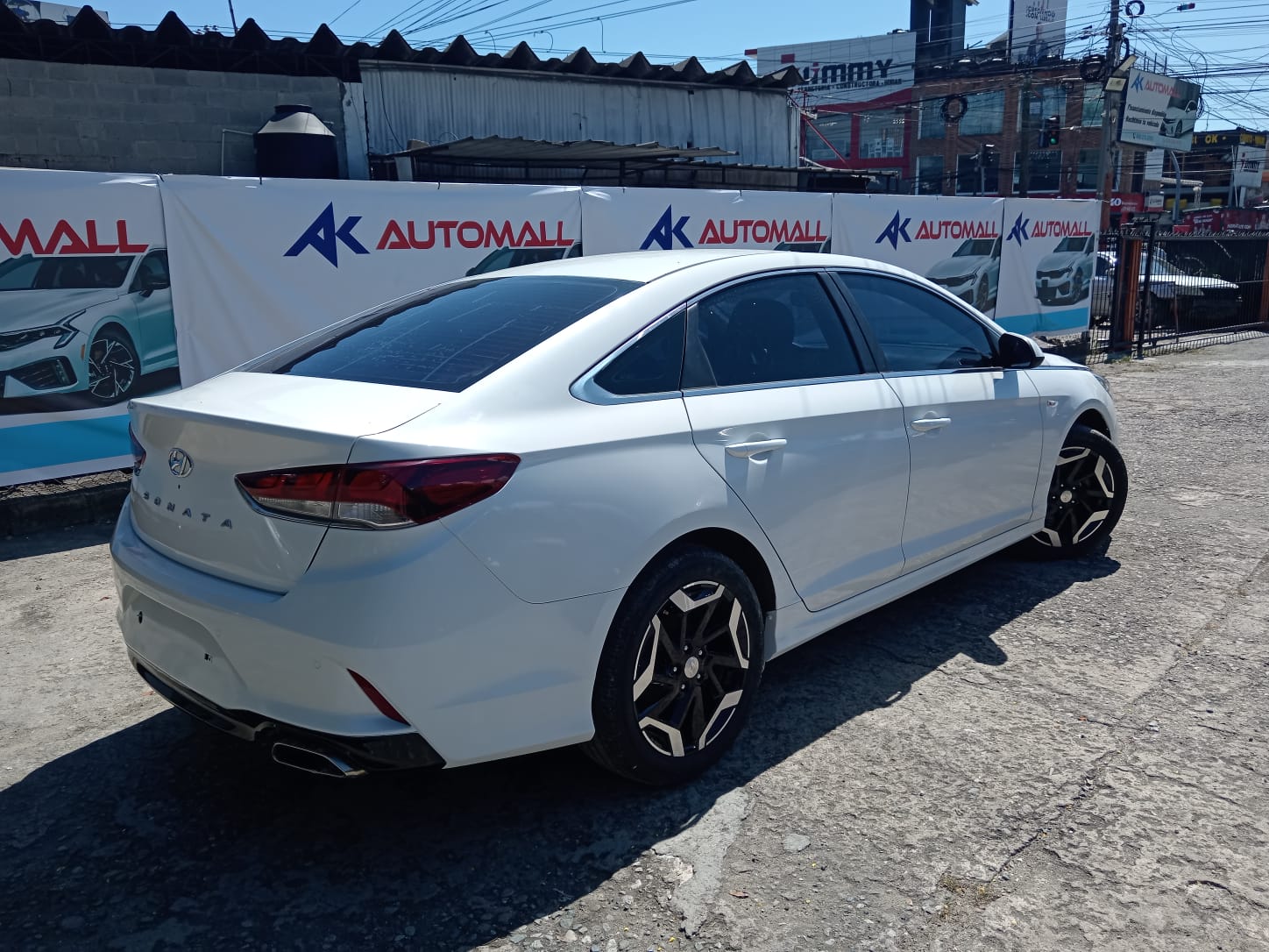 carros - hyundai sonata new rise 2018 blanco 5
