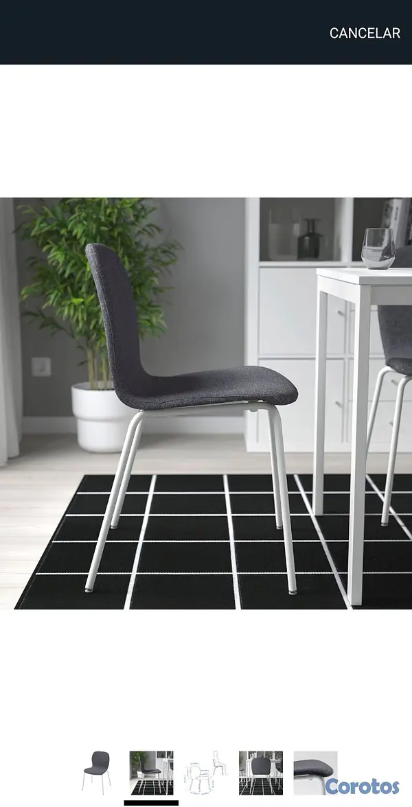 muebles y colchones - Juego de comedor IKEA (mesa + 4 sillas) como nuevo 10