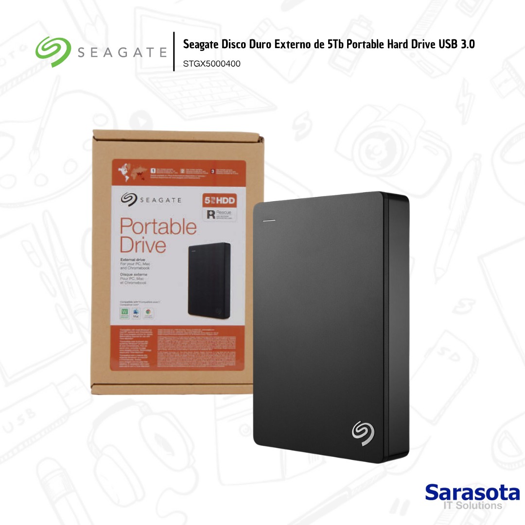 accesorios para electronica - Seagate Disco Externo de 5Tb  1