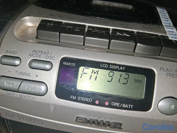 camaras y audio - Radio AM/FM cassette y CD Aiwa  2