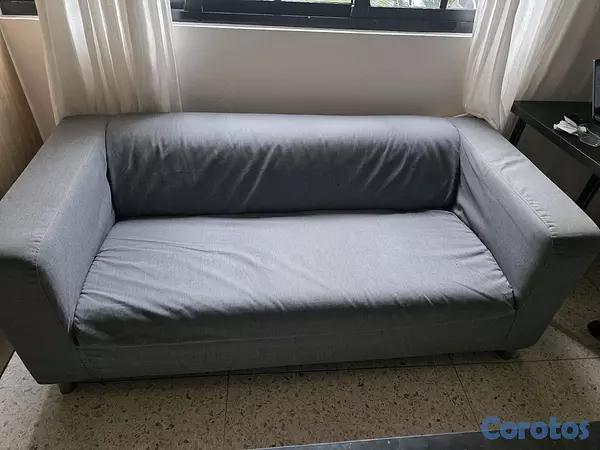 muebles y colchones - Sofa Klippan, color gris - Ikea - como nuevo 3