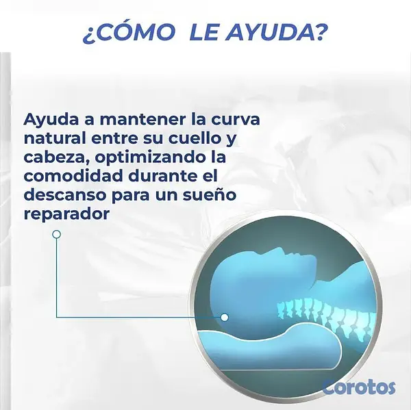 muebles y colchones - Almohada ergonómica cervical Ergo Pillow  2