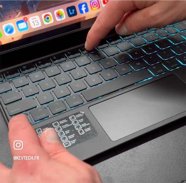 accesorios para electronica - Teclado Magic Keyboard Typecase iPad Pro 12.9”  3
