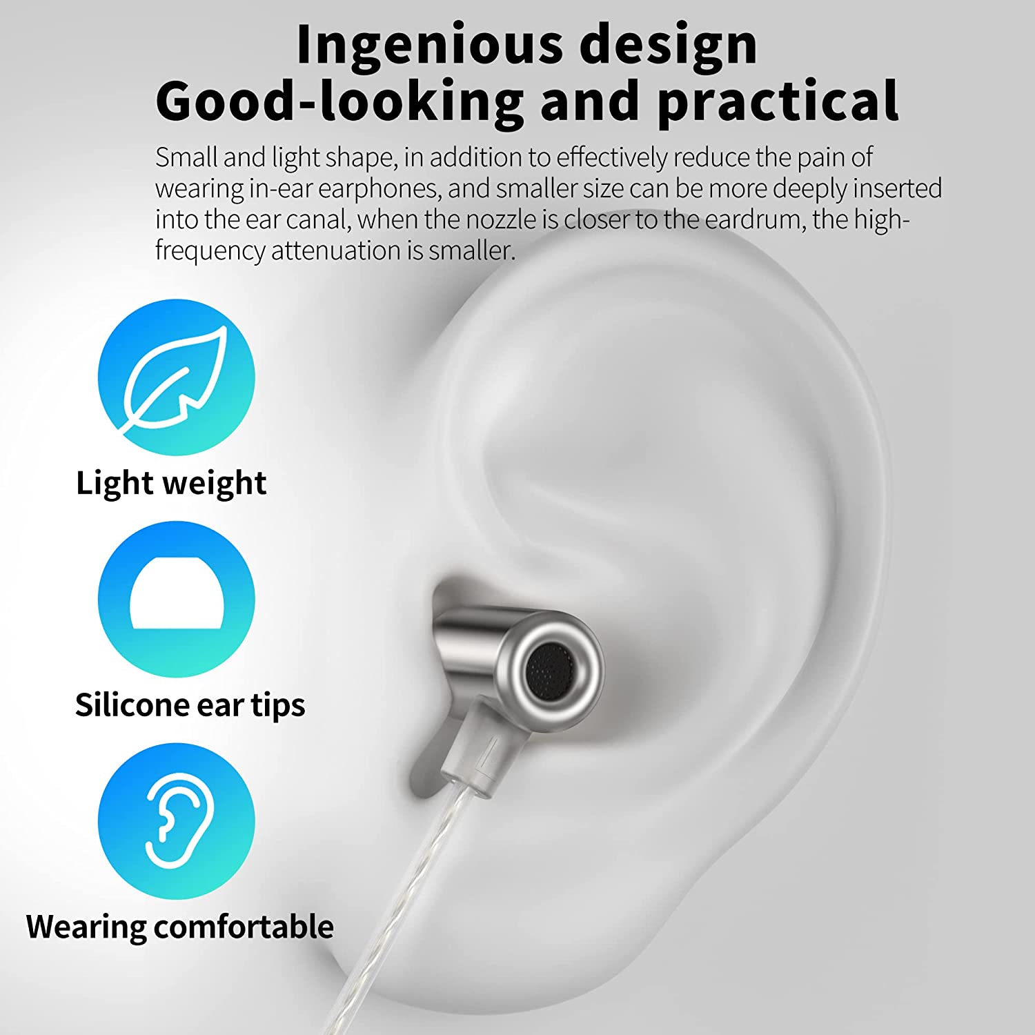 camaras y audio - KZ Ling Long Auriculares cableados In Ear Jack 3.5 5