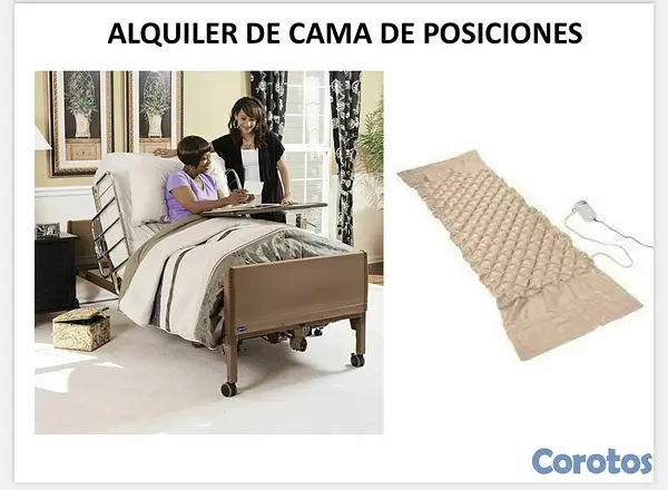 Salud y Equipamiento Médico - Alquiler de camas de Posicion  2