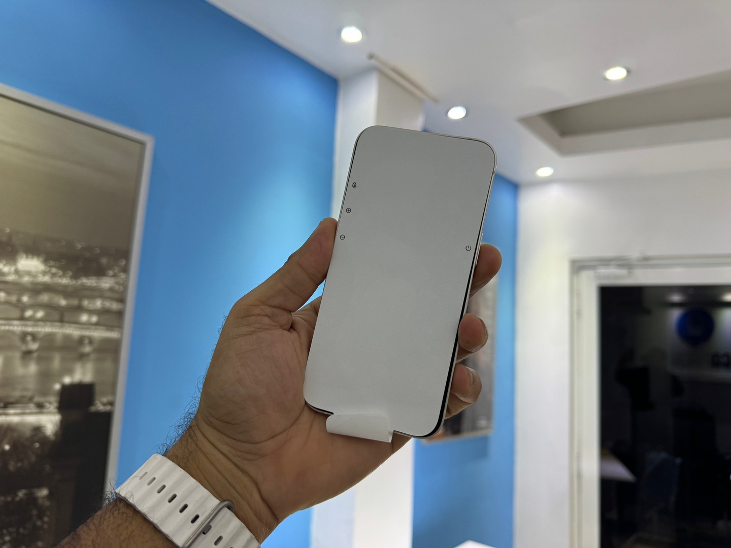 celulares y tabletas - Vendo iPhone 13 128GB Blanco Nuevo, Desbloqueado, Garantía, RD$ 38,500 NEG  1