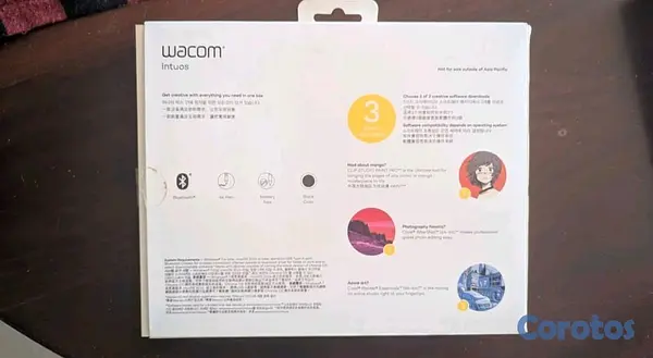 accesorios para electronica - Wacom Intuos S Bluetooth (negociable) 2