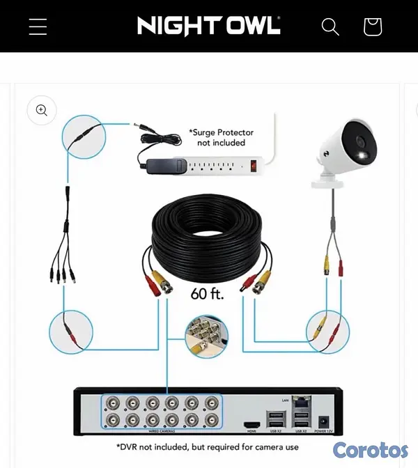 camaras y audio - En venta Cámaras Usadas perfecto estado Night Owl 3