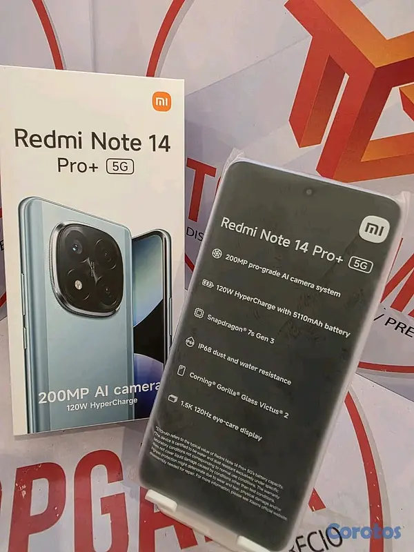 celulares y tabletas - REDMI NOTE 14 PRO+ PLUS 5G, 12GB RAM 512GB ROM  9