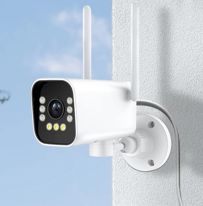 camaras y audio - Cámara de Seguridad Bullet WiFi PTZ Ultra HD 0