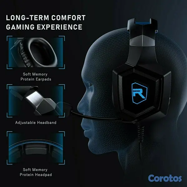 camaras y audio - Audífonos Gaming Profesionales Para Juego 2