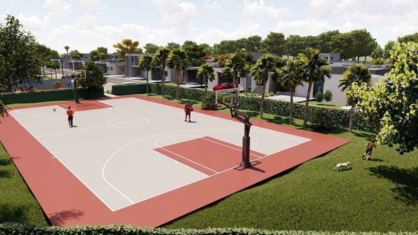 casas - Proyecto en venta Punta Cana  #24-1261 dos dormitorios, parqueo, BBQ.
 5