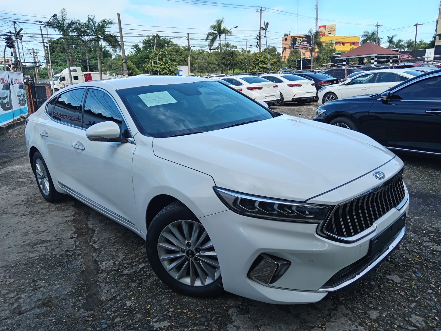carros - KIA K7 2020 BLANCO 1