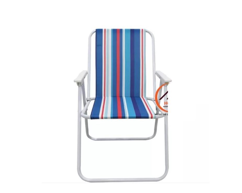 decoración y accesorios - Silla de Playa plegable en Aluminio diferentes modelos de tejido a rayas
 3