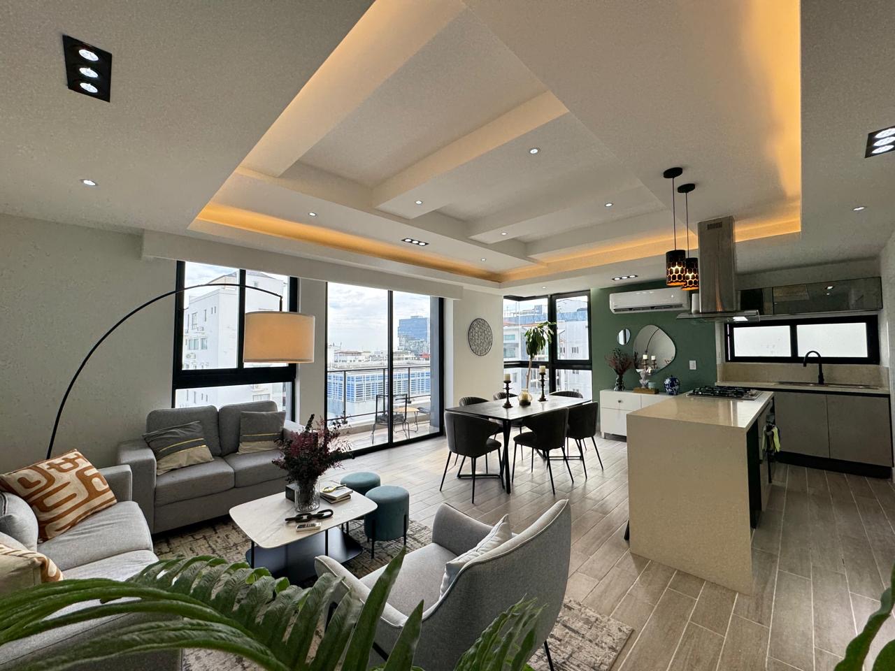 apartamentos - Vendo US$280,000Apartamento de 2 habitaciones en a 1