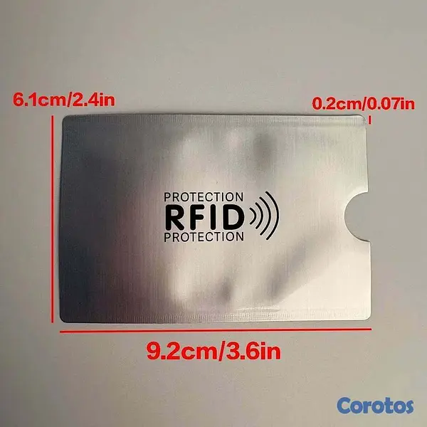accesorios para electronica -  Protector de tarjetas de crédito y débito antirro 6
