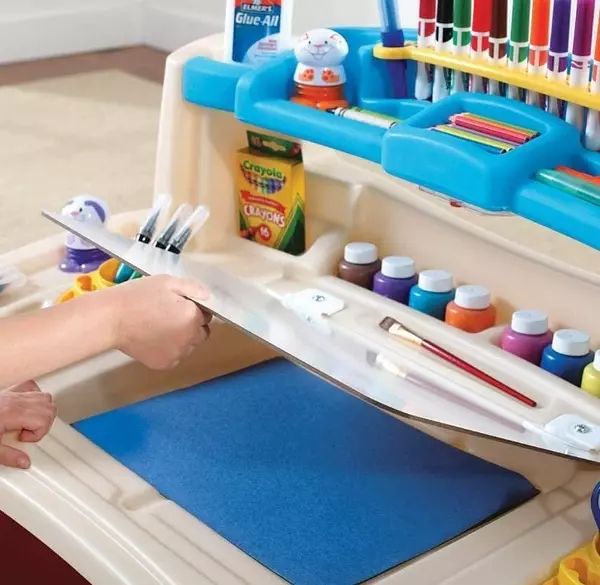 muebles - Escritorio Infantil De Arte Niñas / Niños Juguete Step2 4
