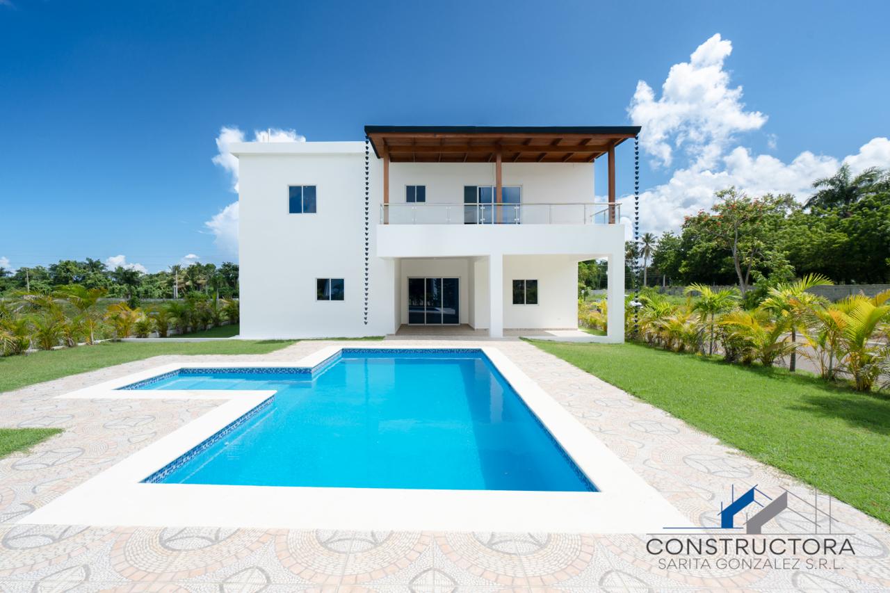 casas vacacionales y villas - CASA MODERNA Y AMPLIA CON PISCINA 4HAB 4BAÑ   2