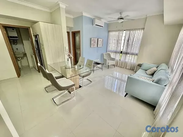 apartamentos - Apartamento en Alquiler amueblado-Santo Domingo  2