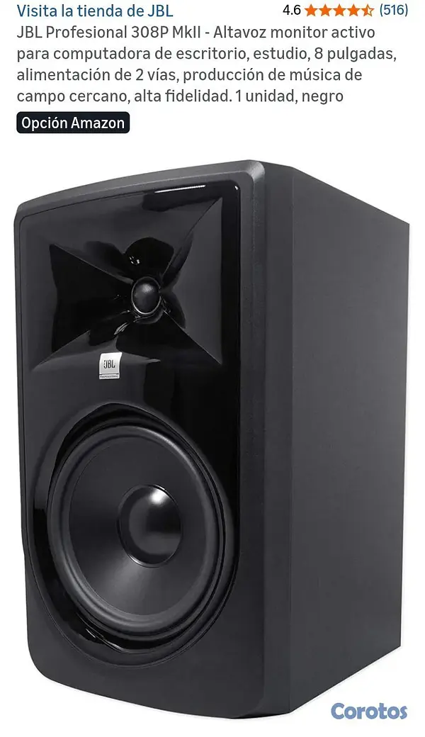 camaras y audio - JBL Profesional 308P MkII  7