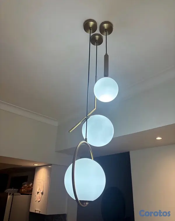 decoración y accesorios - Lamparas set de 3 globos 2